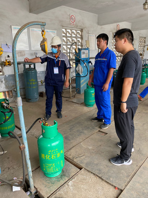 筑牢安全防線，守護生命財產——合肥經開區市場監管局開展氣瓶充裝單位及檢驗機構專項監督檢查