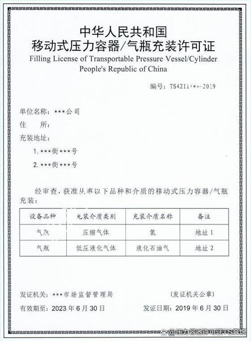 移動式壓力容器/氣瓶充裝許可證資質(zhì)評審中對充裝設(shè)備的審查要點